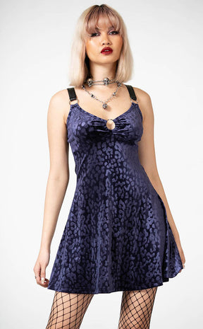 Cool Cat Dress | Plum-Killstar-Tragic Beautiful