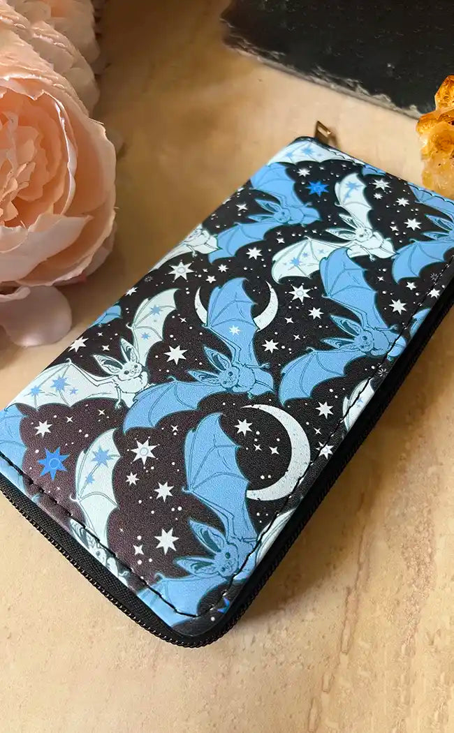 Dead by Dawn Aqua Wallet-Drop Dead Gorgeous-Tragic Beautiful