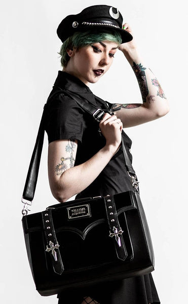 Drake Messenger Bag Killstar Australia Alt Gothic Accessories