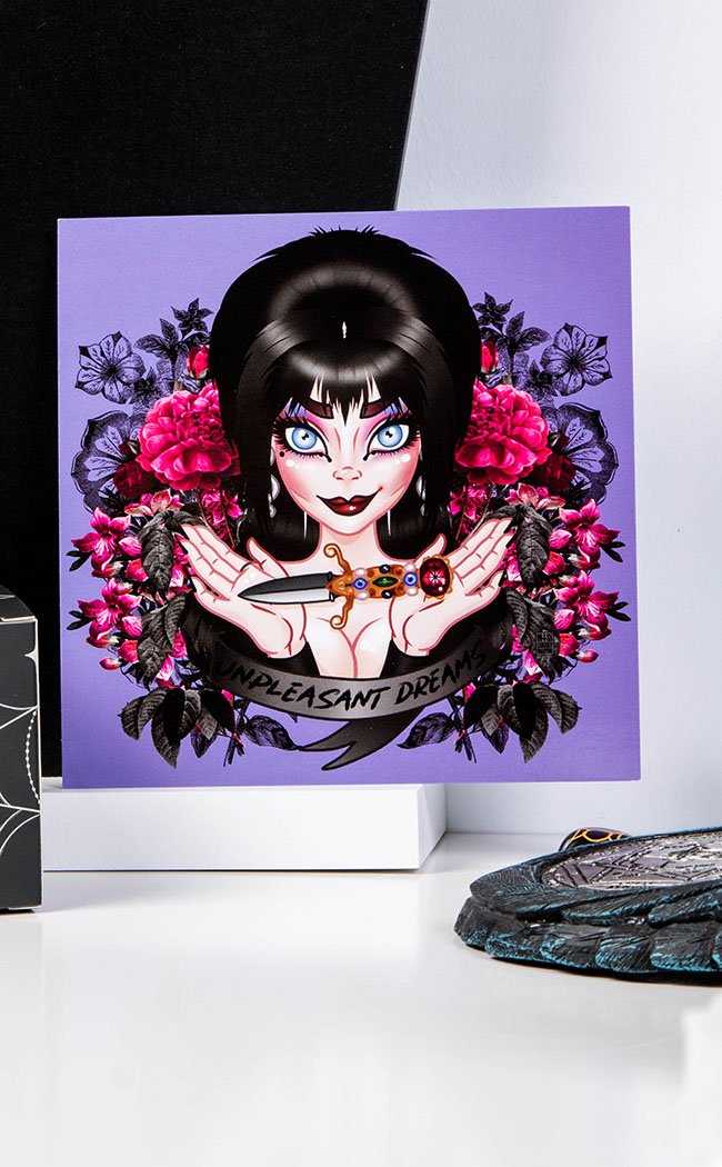 Elvira Art Print-Rose Demon-Tragic Beautiful