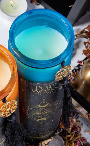 Esoteric Collection | Manifestation Candle | Sage & White Tea-Candle Magic-Tragic Beautiful