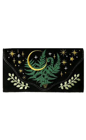 Herbal Embroidered Wallet-Restyle-Tragic Beautiful