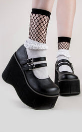 KERA-08 Black Matte Mary Janes (Au Stock)-Demonia-Tragic Beautiful