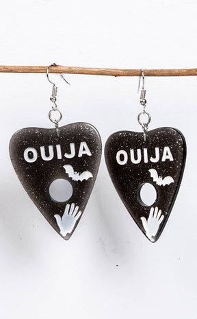 Large Ouija Planchette Earrings-Tragic Beautiful-Tragic Beautiful