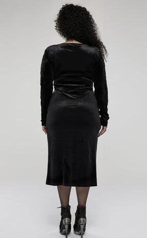 Livia Velvet Dress | Plus Size-Punk Rave-Tragic Beautiful