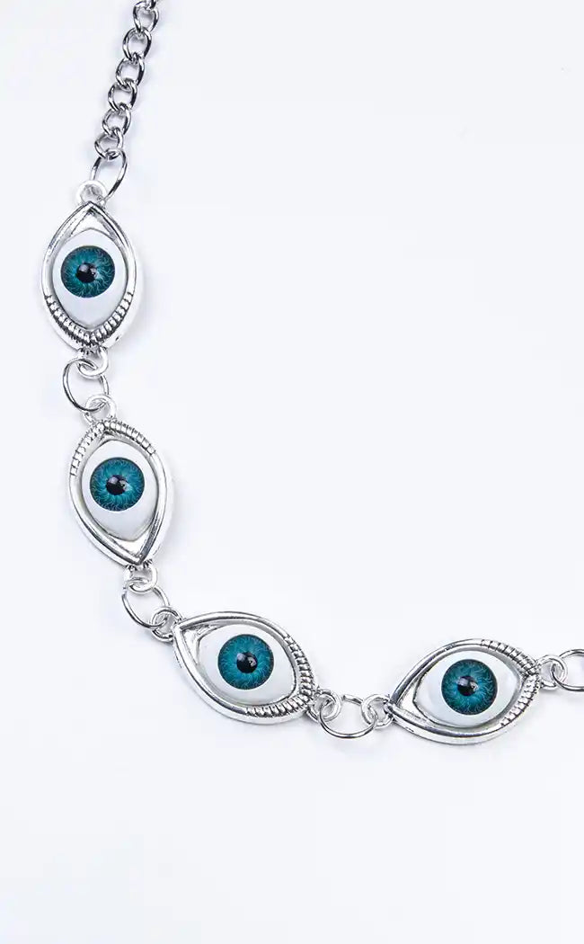 Pandora Evil Eye Necklace-Gothic Jewellery-Tragic Beautiful