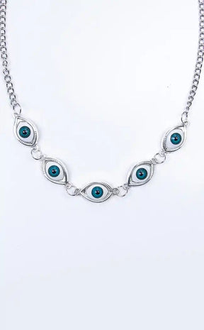 Pandora Evil Eye Necklace-Gothic Jewellery-Tragic Beautiful