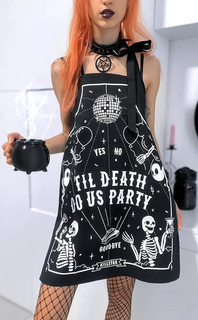 Party Animal Kitchen Apron-Killstar-Tragic Beautiful