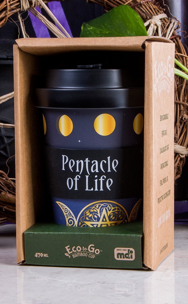 Pentacle Eco-to-Go Bamboo Keep Cup-Homewares-Tragic Beautiful