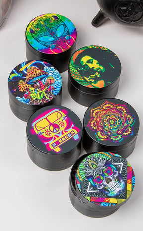 Smokezilla Metal Grinder | Lucky Dip-420-Tragic Beautiful