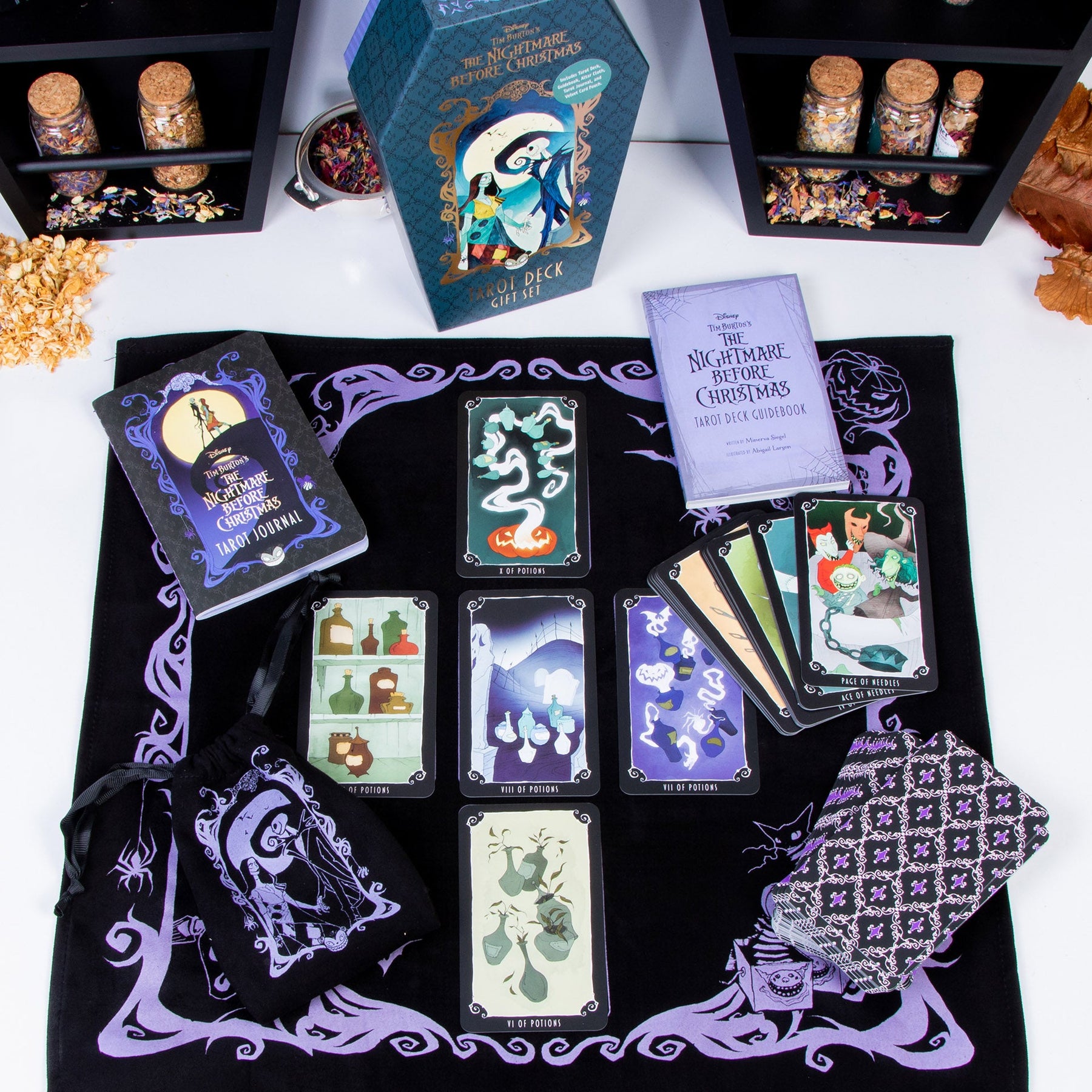 The Nightmare Before Christmas Tarot Deck & Guidebook-Occult Books-Tragic Beautiful