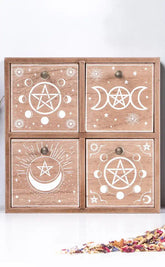 Wiccan 4 Drawer Cabinet-Homewares-Tragic Beautiful