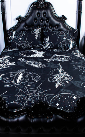 Wild Witch Quilt Cover Set & Pillowcases-The Haunted Mansion-Tragic Beautiful